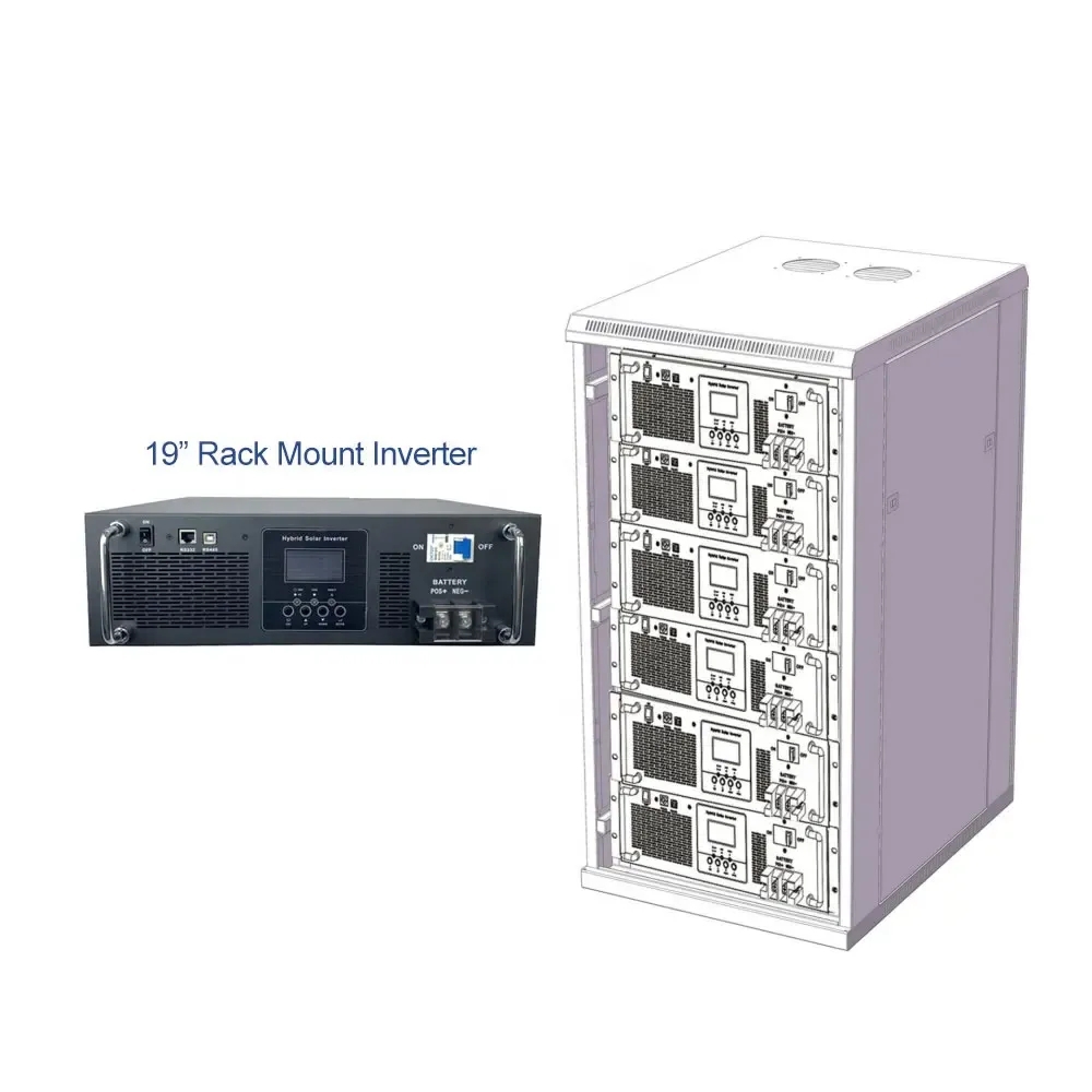 랙 장착 하이브리드 태양열 인버터